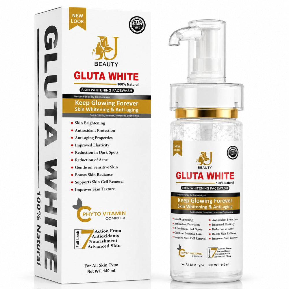 U Beauty Gluta White Skin Brightening Face Wash – 140ml